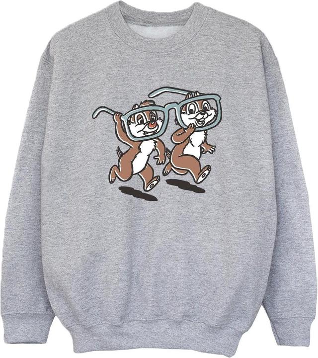 Actual product image Disney Boys Chip 'n Dale Glasses Sweatshirt (128)