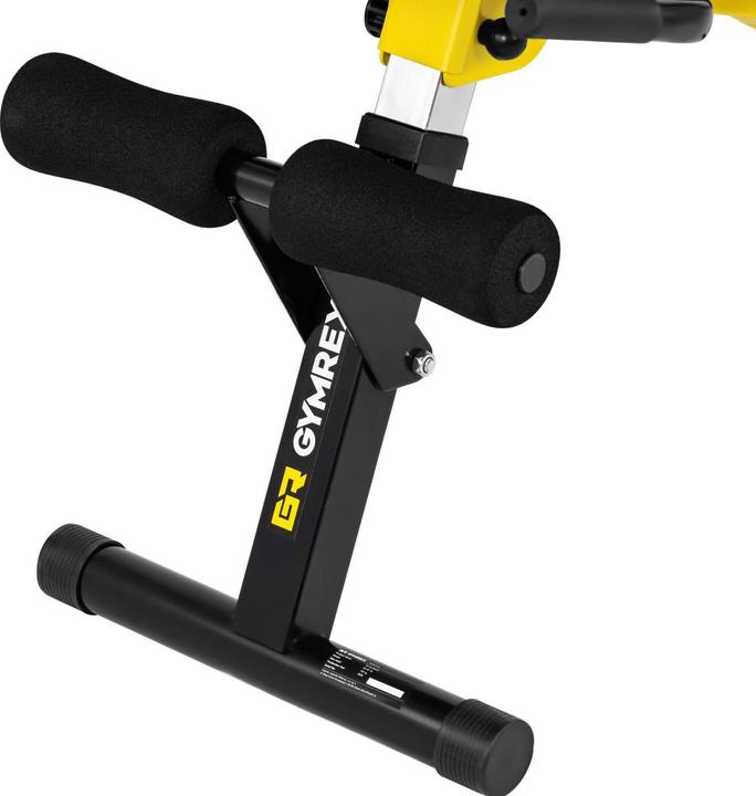 Productafbeelding Gymrex Rücken- und Bauchtrainer Hyperextension zusammenklappbar einstellbar 130 kg