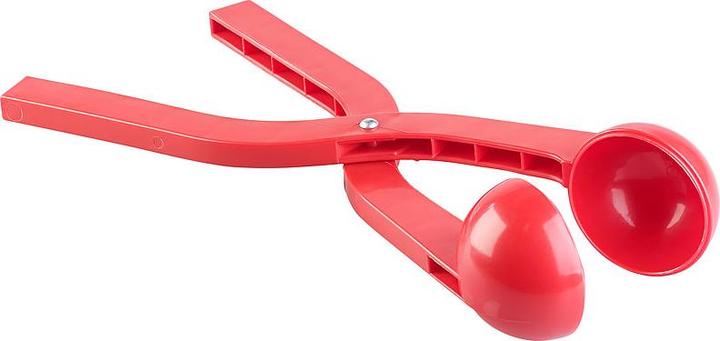 Actual product image Infactory Set of 2 professional snowball tongs for snowballs with Ø 7 cm, red