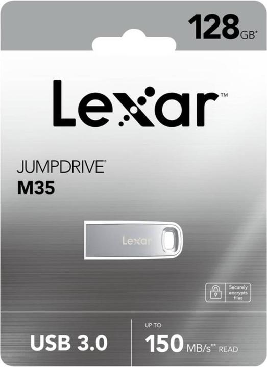 Actual product image Lexar JumpDrive M35 (128 GB, USB-A, USB 3.0)