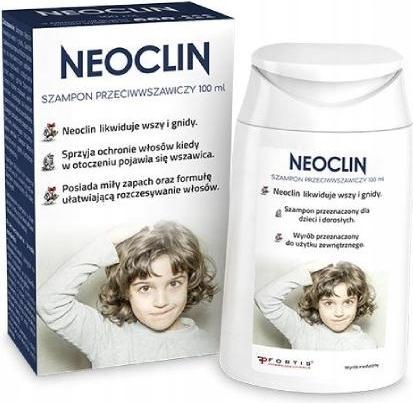 Actual product image Fortis Pharmaceuticals Neoclin Medicinal Shampoo For People With Lice, 100 Ml (100 ml, Lice shampoo)