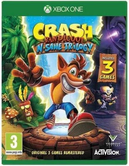Actual product image Activision Crash Bandicoot - N' Sane Trilogy (Xbox One X, Xbox Series X, IT)