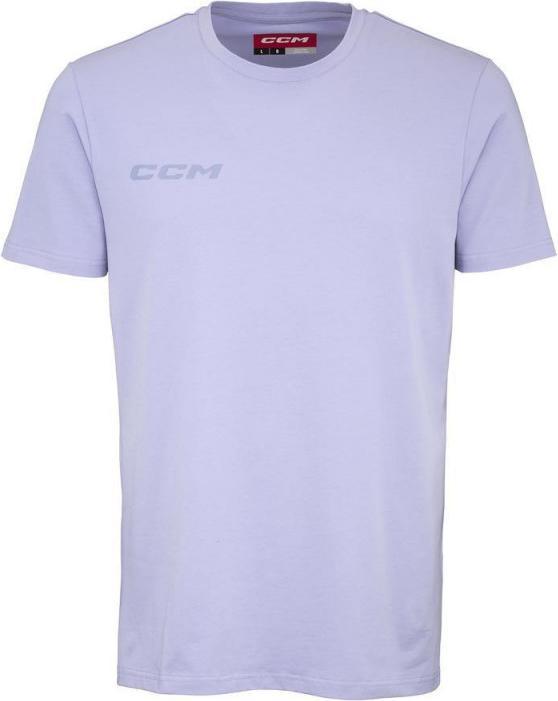 Image du produit CCM T-shirt à manches courtes Core (L, vijolična (lavande)) (L)