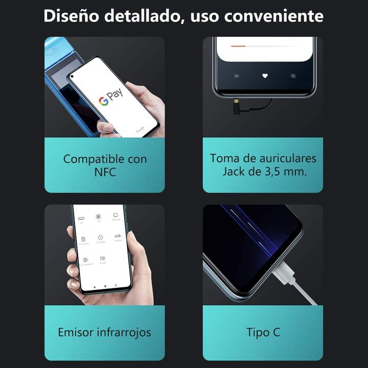 Actual product image Xiaomi Redmi Note 9 (128 GB, Midnight Grey, 6.53", Dual SIM + SD, 48 Mpx, 4G)