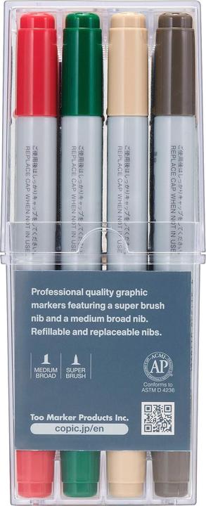 Actual product image Copic Marker Ciao 22075364 36er Set D (Multicoloured, 36 x)