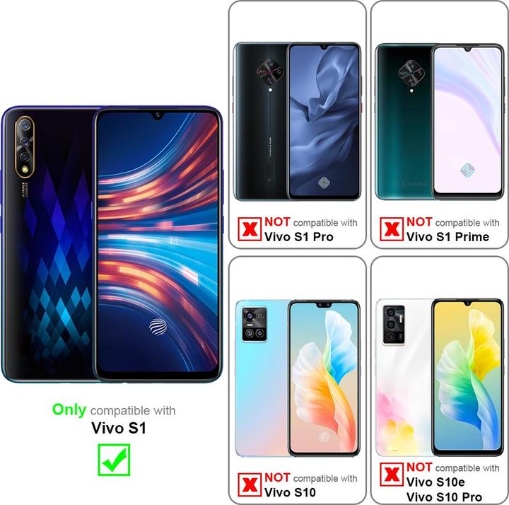 Image du produit Cadorabo Coque pour Vivo S1 universel avec Clip (Vivo S1)