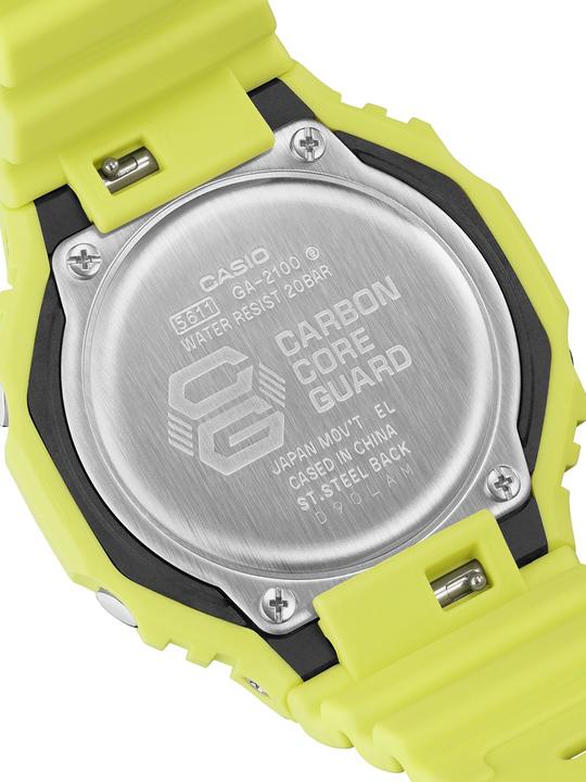 Produktbild G-Shock GA-2100-9A9ER (Chronograph, 45 mm)