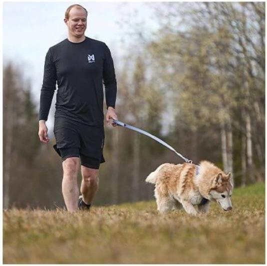 Produktbild Non-Stop Dogwear Move Leash Lila L (L, Hund, Allgemein, Arbeit, Fahrrad, Hundesport)