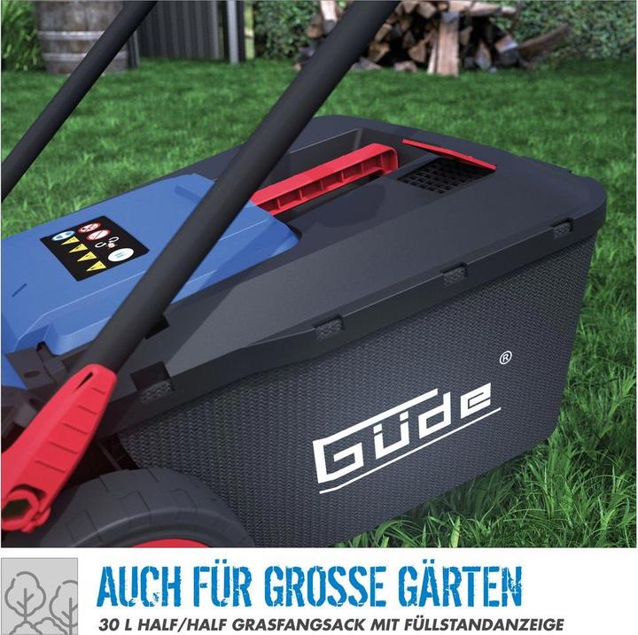 Actual product image Güde Battery Lawn Mower RM 18-401-23 58400 (Rechargeable battery operated)