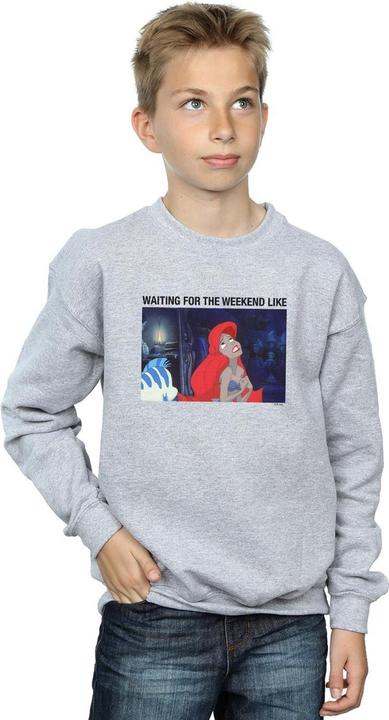 Image du produit Disney - Sweat THE LITTLE MERMAID WAITING FOR THE WEEKEND - Garçon (128)