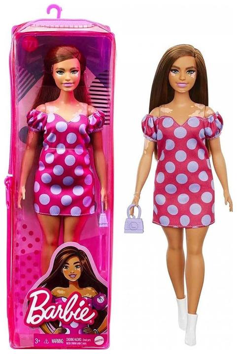 Produktbild Barbie Fashionista Puppe - Gepunktetes Kleid