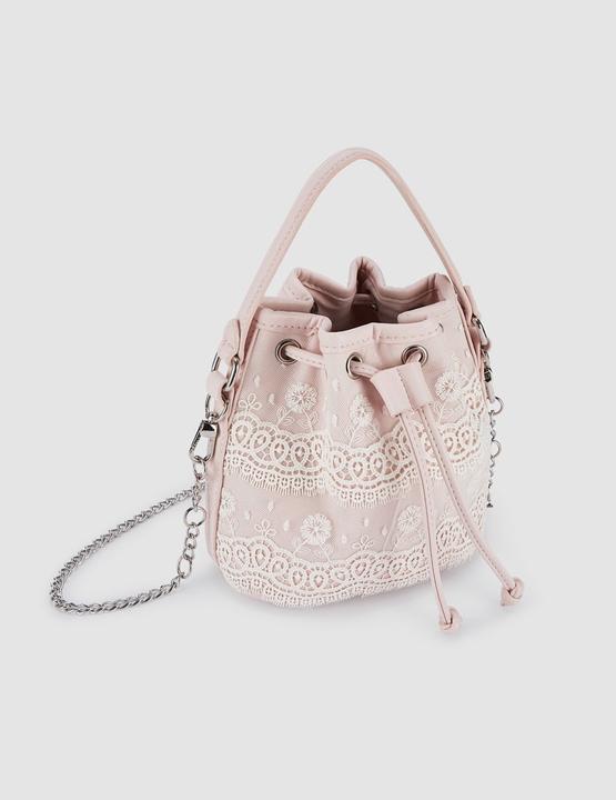 Image du produit Abel & Lula Sac à bandoulière Dentelle Rose Blanc