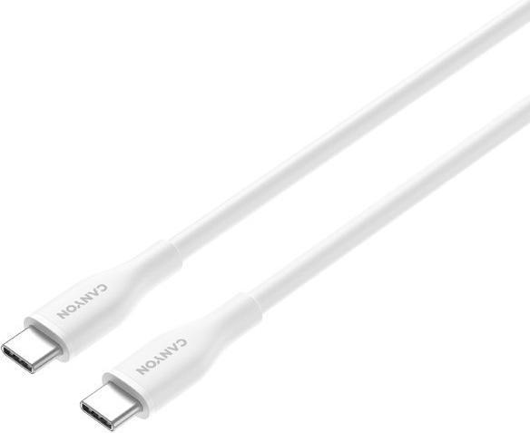 Canyon Kabel CC60SC10 C-C 60W 1m Silizium Weiss (1 m)