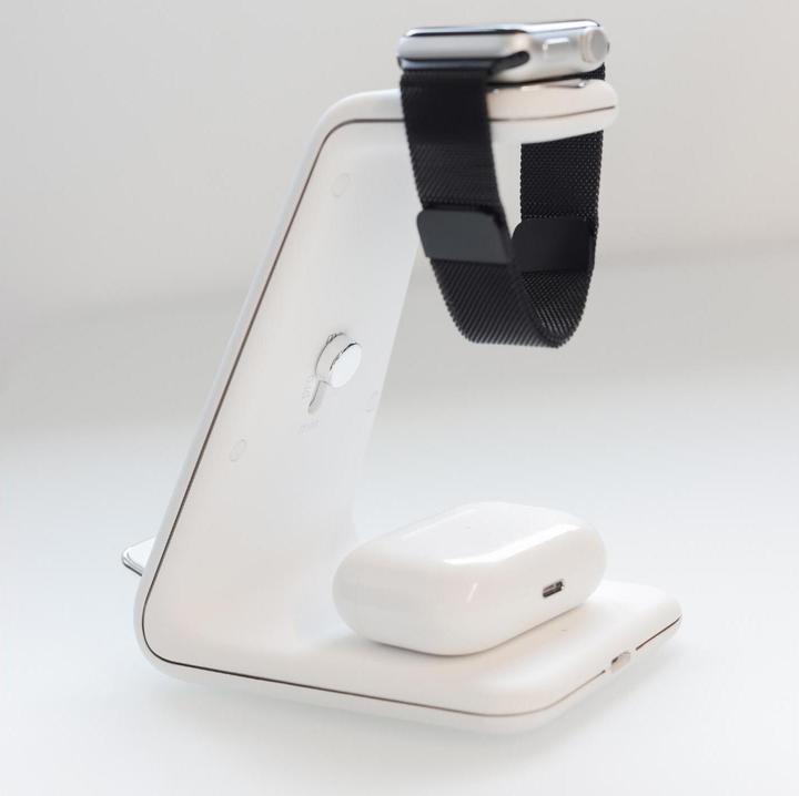 Actual product image Andi be free 3-in-1 wireless charging station (18 W)