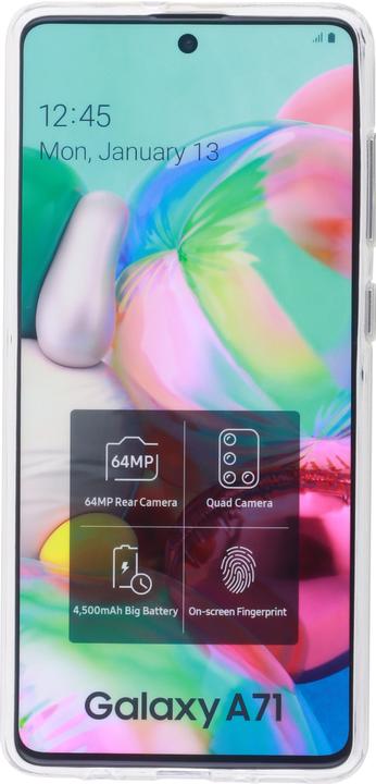 Immagine prodotto PhoneLook Copri gomma Silicone Gel Semplice Super Chiaro Flessibile (Samsung Galaxy A71)