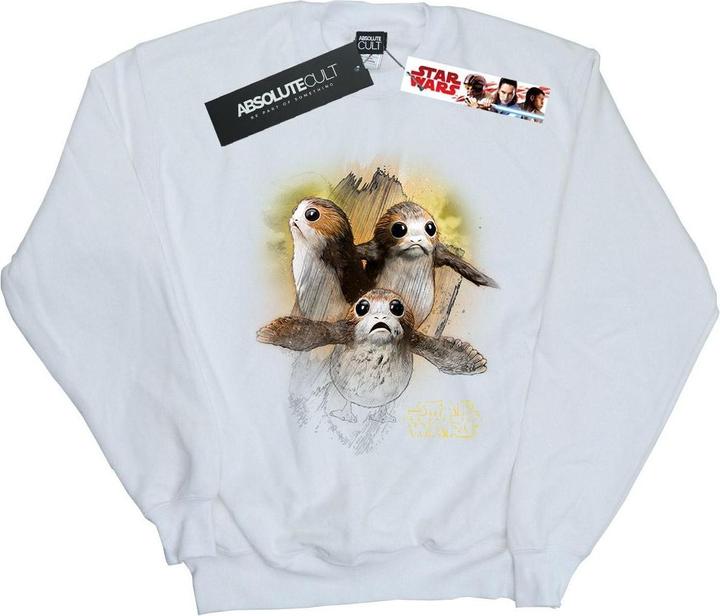 Immagine prodotto Star Wars The Last Jedi Porgs Brushed Felpa Ragazzi (152, 158)