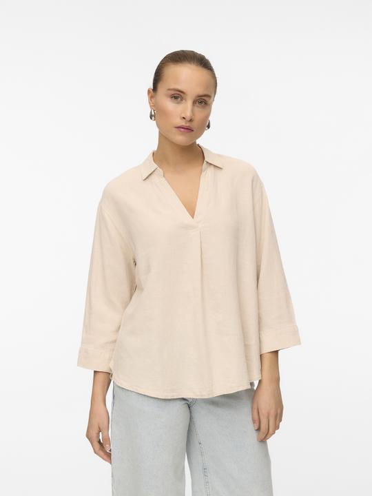 Image du produit Vero Moda Vmlinn 3/4 Top Wvn Ga Noos (L)
