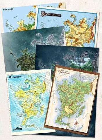 Produktbild US26061 - DSA - 40 Jahre Das Schwarze Auge - Aventurien (Deutsch)