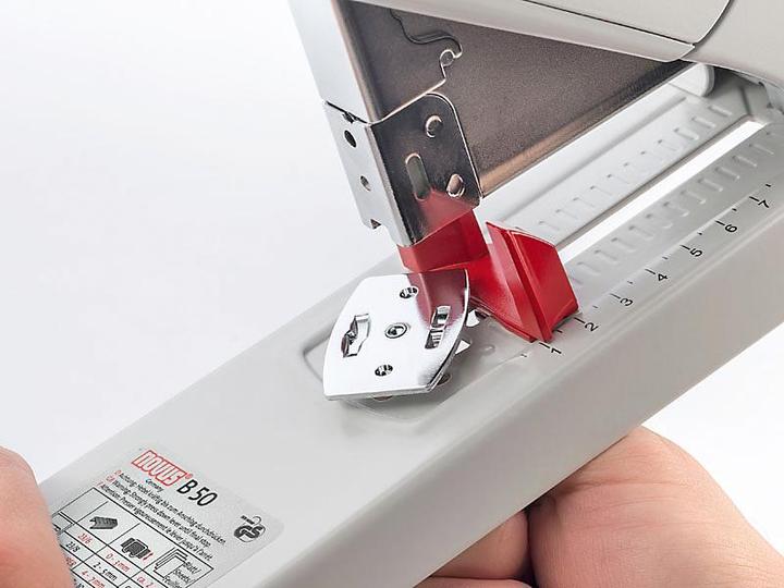 Actual product image Novus B50 Block stapler grey (140 Sheets)