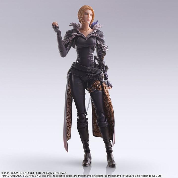 Actual product image Square Enix Final Fantasy XVI Bring Arts figurine Benedikta Harman 15 cm