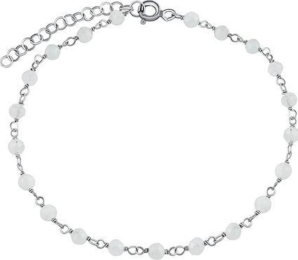 Produktbild Silvego Silver Bracelet with Genuine Arika Moonstone 3mm INS1002BMS (925 Sterling Silber)