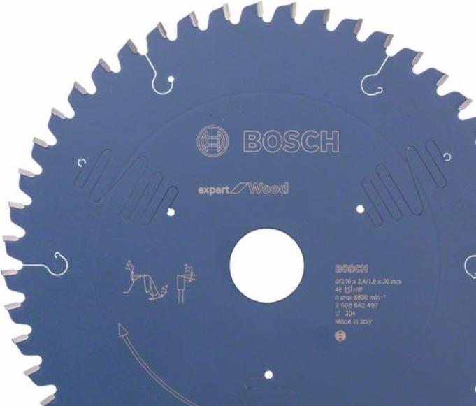 Produktbild Bosch Professional Zubehör Kreissägeblatt Expert for Wood, 216 x 30 x 2,4 mm, 48