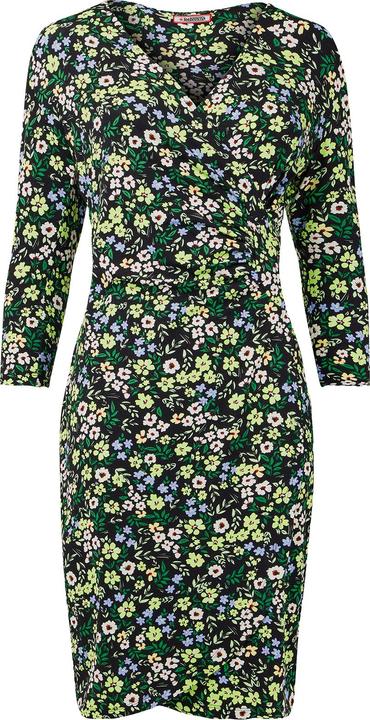 Actual product image Joe Browns Ditsy Rouched Jersey Wrap Dress (40)