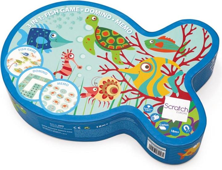 Scratch Spiele 3in1 Fisch (Deutsch)