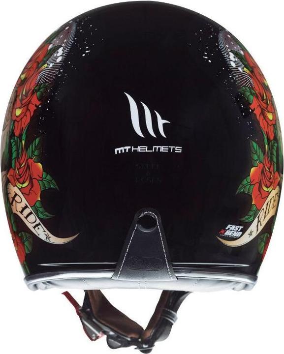 Actual product image MT Helmets Le Mans 2 SV Skull & Roses A1 (59 - 60 cm, L)
