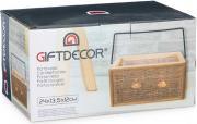 Produktbild Giftdecor Kerzenhalter zwei Lampen Rattan