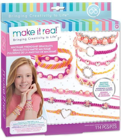 Immagine prodotto Make it Real - Creazione di braccialetti dell'amicizia in macramè