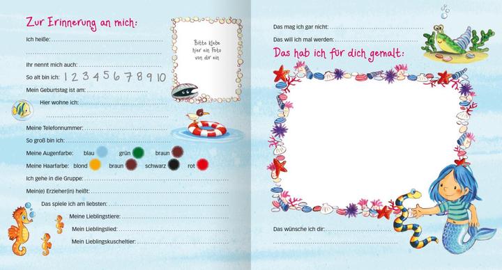 Produktbild Meine Kindergarten-Freunde Meerjungfrau (Deutsch, Sabine Kraushaar, 2019)