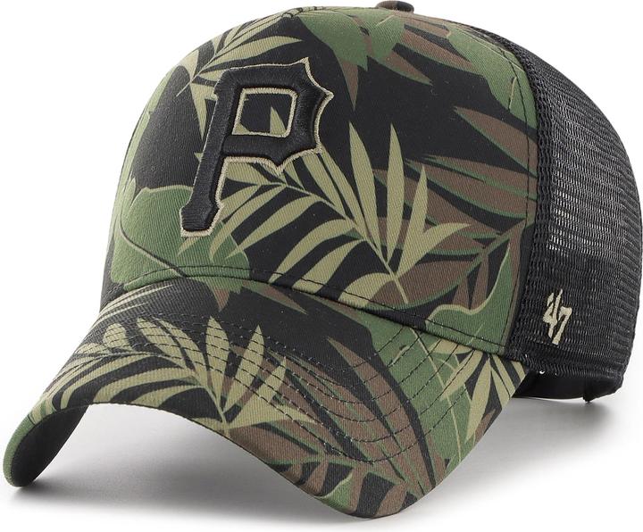 Actual product image 47 Brand Trucker Mesh Cap - TROPIC Pittsburgh Pirates