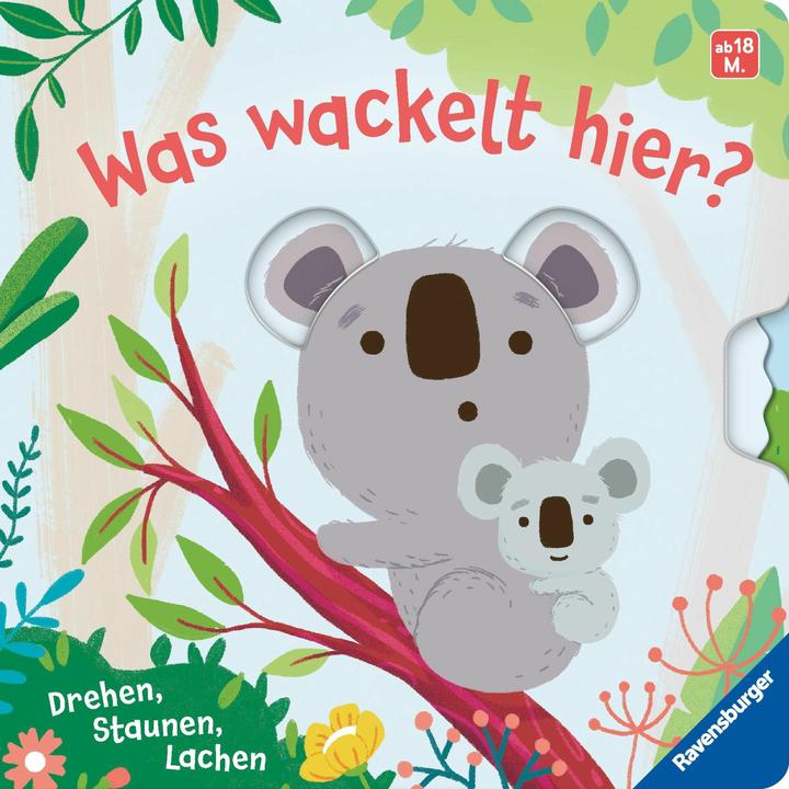 Actual product image Ravensburger What's wiggling here? Playbook from 18 months, Picture book, Cardboard picture book (German)