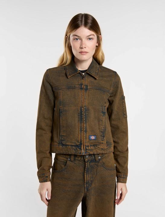 Produktbild Dickies Denim Slim Jacket W Indigo Brown (XS)