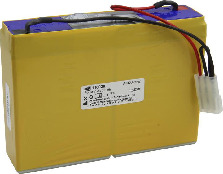 Produktbild AccuCell Akku S-SCOR Absauger VX2 Phlegm (1 Stk., Gerätespezifisch, 2800 mAh, Akku)