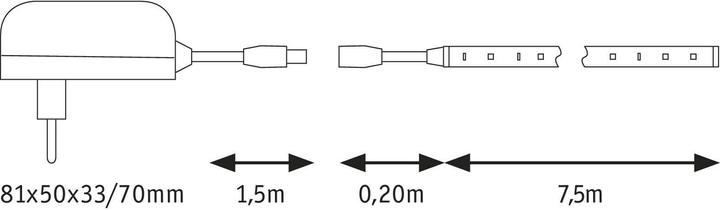 Image du produit Paulmann SimpLED (Lumière du jour, 750 cm, Intérieur)
