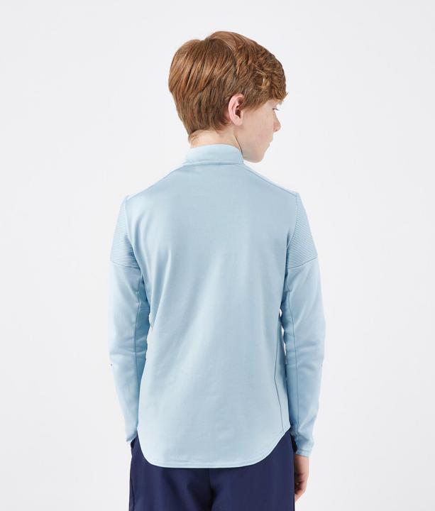 Produktbild Artengo Kinder Langarmshirt Tennis 1/2 Reissverschluss - TTS ML TH hellblau (10, 11, 12)