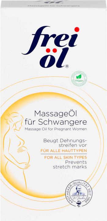 Immagine prodotto Frei Öl L'olio per massaggi per donne in gravidanza previene le smagliature, olio da 200 ml (200 ml)