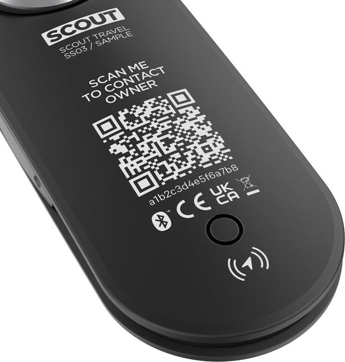 Actual product image knog. Scout Travel Black (iOS)