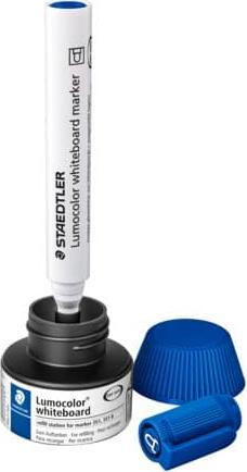 Produktbild Staedtler ® Nachfülltinte Marker Lumocolor® refill station Flasche blau 20ml (Blau, 4 x)