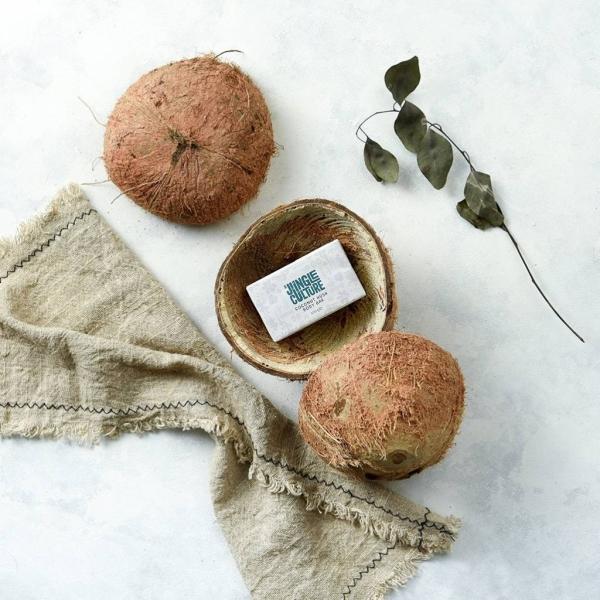 Image du produit Jungle Culture - Savon pour le corps aux coquilles de noix de coco, Zero Waste (Savon liquide)