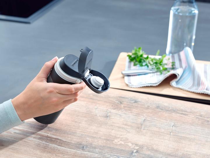Produktbild Leifheit Borraccia Flip Acciaio Nero 350ml (0.35 l)