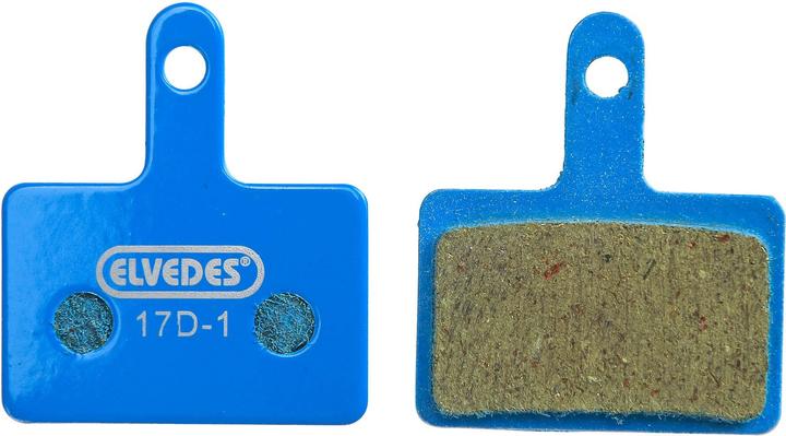 Actual product image Elvedes Brake pads XT/Deore organic/steel (Shimano, Tektro, Organic (Resin))