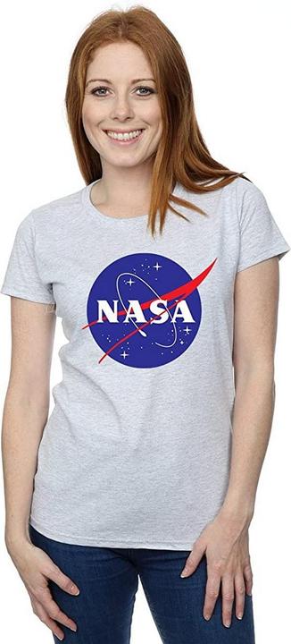 Immagine prodotto Nasa T-shirt Insignia à logo contrasté - Donna/Ladies (L)