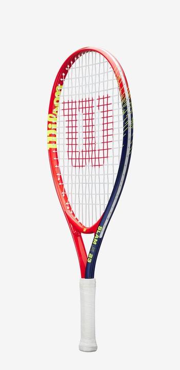 Actual product image Wilson Slam Junior 23 Boys Tennisschläger rot-gelb besaitet 205g L0 NEU (0, 200 g)