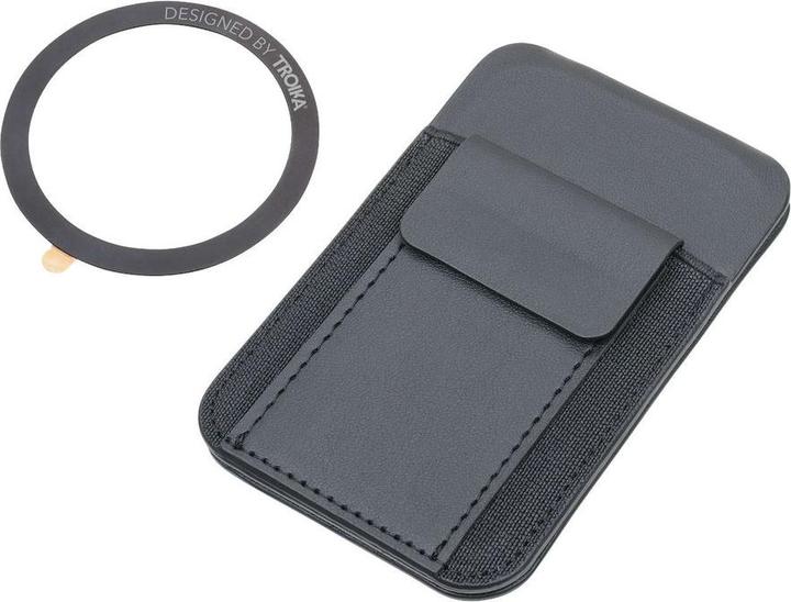 Actual product image Troika CASH CARDS KEY Kartenetui MagSafe, schwarz