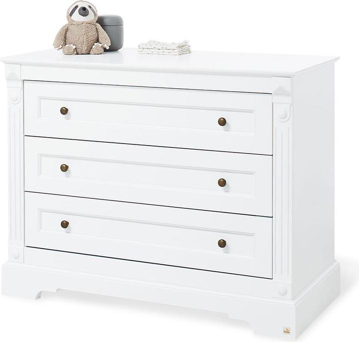 Produktbild Pinolino Kinderzimmer-Set 'Emilia' breit inkl. Wandregal, 3-tlg. (Kinderkleiderschrank)