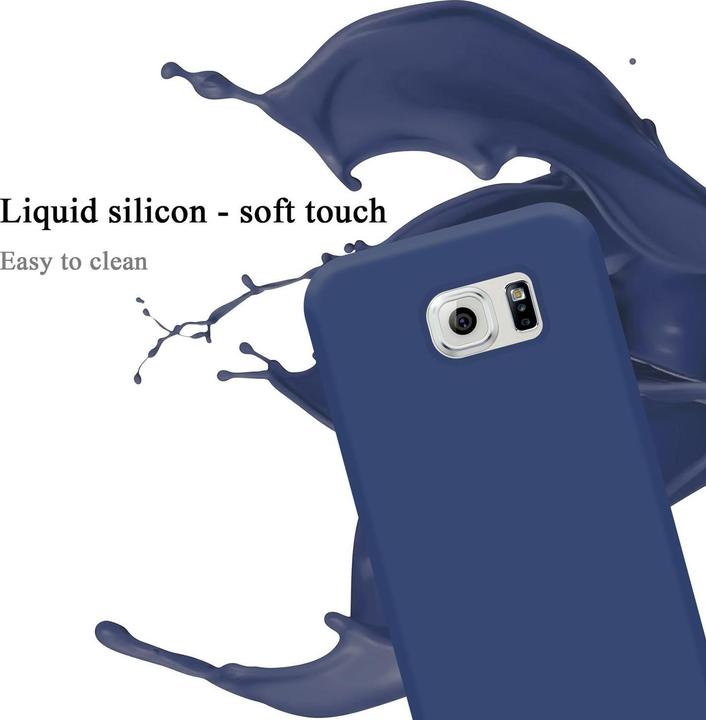 Immagine prodotto Cadorabo Copertura della cassa del silicone liquido TPU (Samsung Galaxy S6)