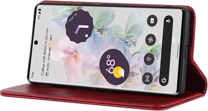 Produktbild Cover-Discount Google Pixel 7 Pro - Stand Flip Case Hülle rot (Google Pixel 7 Pro)